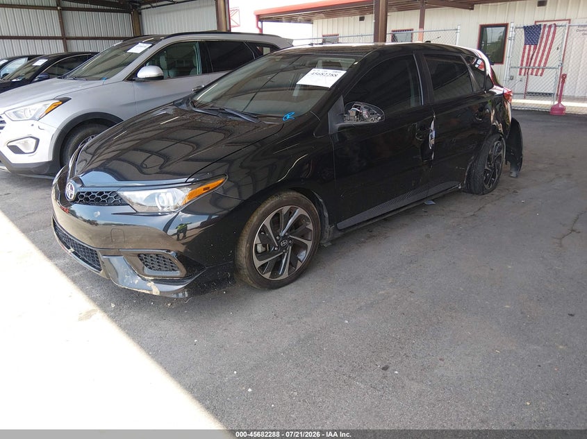 Vin: jtnkarje4gj507018, lot: 46180897, scion im 20162