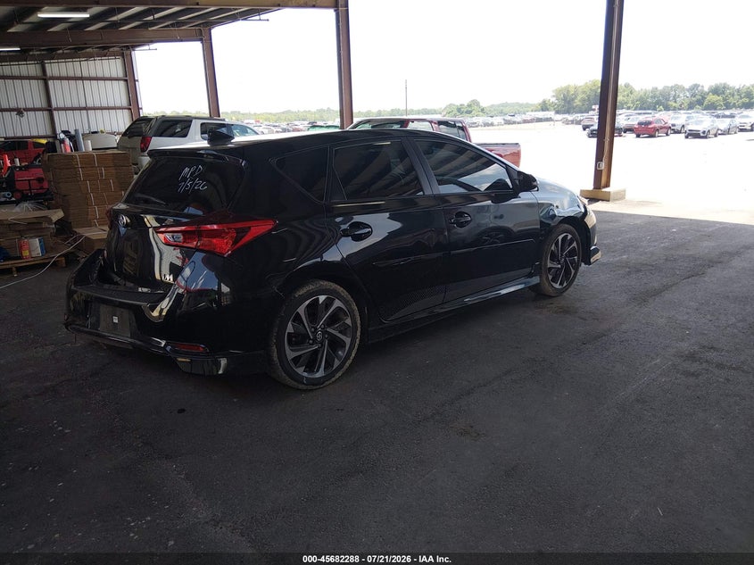 Vin: jtnkarje4gj507018, lot: 46180897, scion im 20164