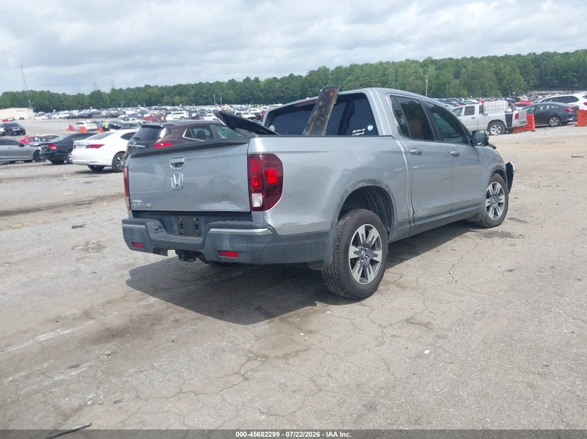 Vin: 5fpyk2f61hb005863, lot: 46180908, honda ridgeline rtl-t 20174