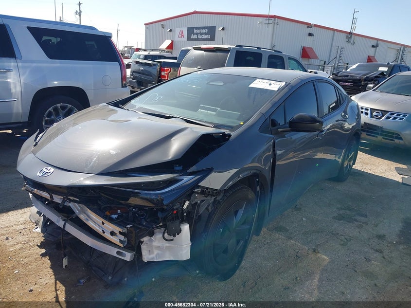 Vin: jtdacacu6s3046983, lot: 46180913, toyota prius plug-in hybrid se 20252