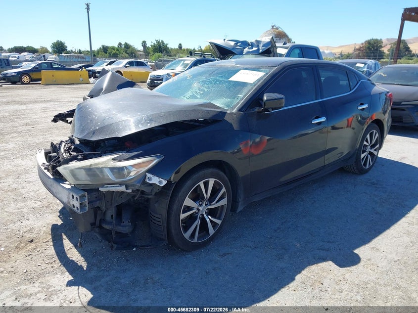 Vin: 1n4aa6ap5gc399857, lot: 46180918, nissan maxima 3.5 s 20162