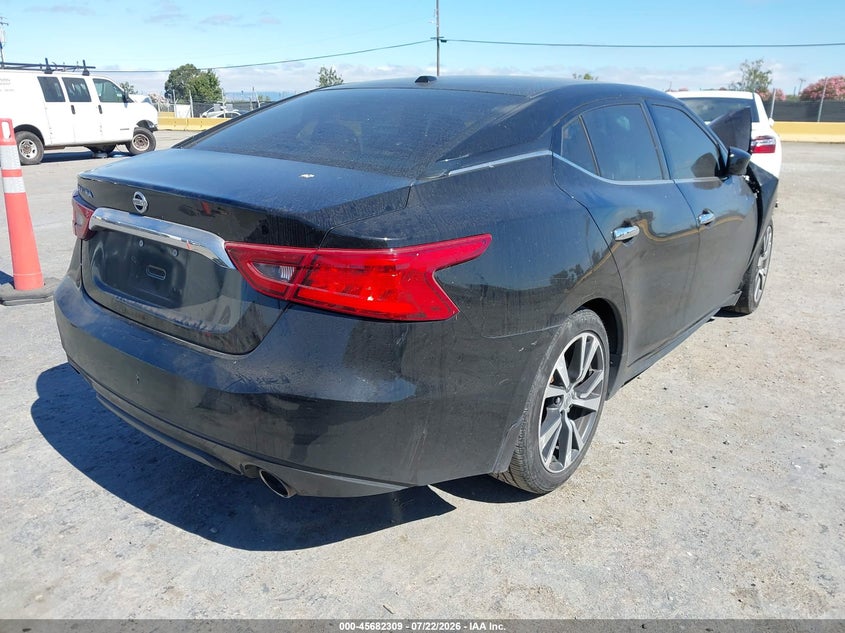 Vin: 1n4aa6ap5gc399857, lot: 46180918, nissan maxima 3.5 s 20164