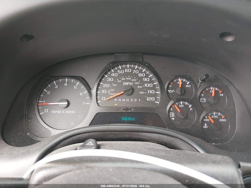 2008 Chevrolet Trailblazer Lt VIN: 1GNDT13S082201738 Lot: 45682345