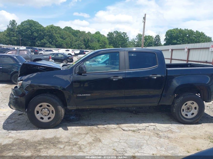 CHEVROLET COLORADO 2018 VIN 1GCGSBEN1J1318360
