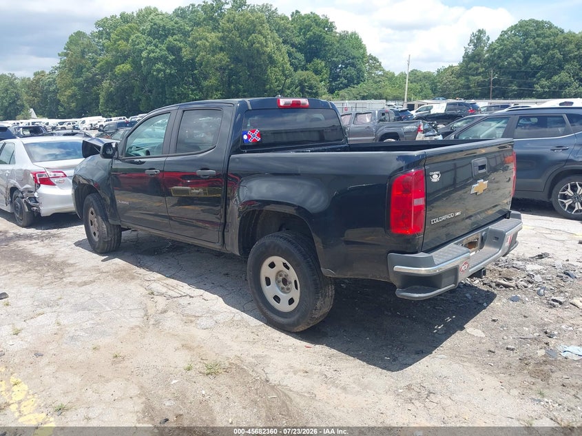 Vin: 1gcgsben1j1318360, lot: 46180969, chevrolet colorado wt 20183