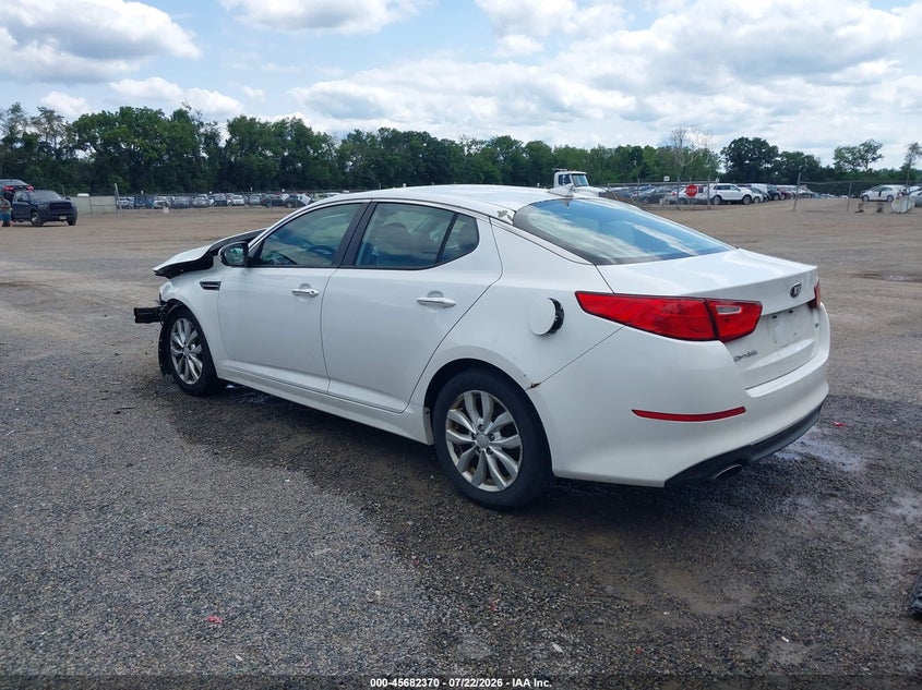 Vin: 5xxgm4a70eg340485, lot: 46180979, kia optima lx 20143