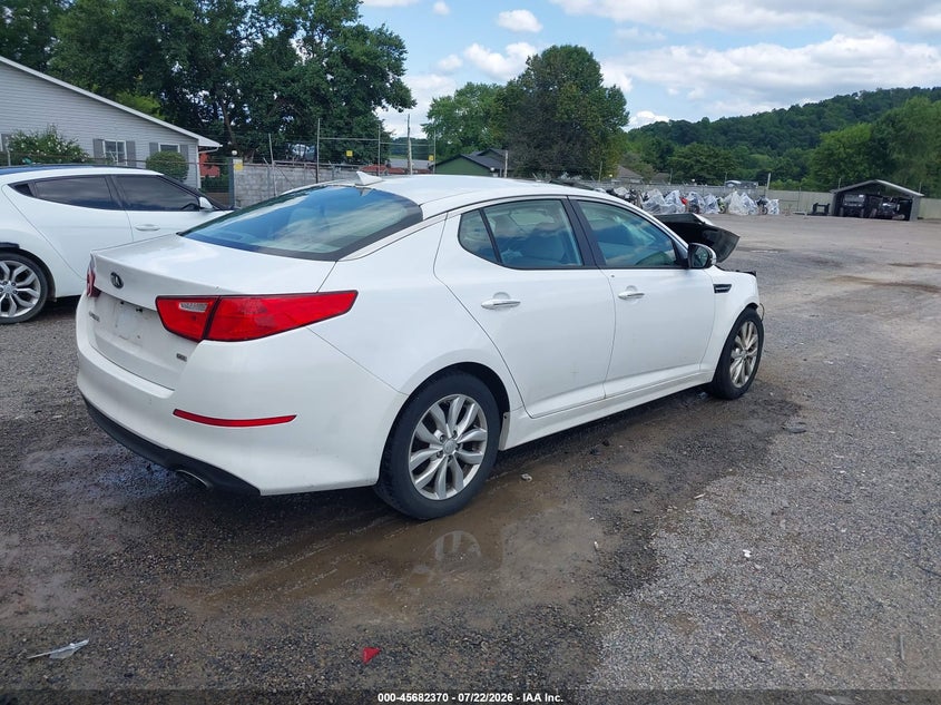 Vin: 5xxgm4a70eg340485, lot: 46180979, kia optima lx 20144