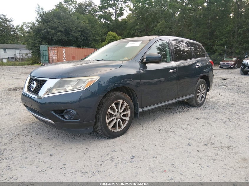 2013 NISSAN PATHFINDER auction photo 2