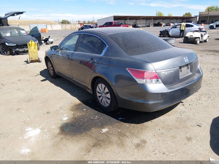 2008 Honda Accord 2.4 Lx VIN: 1HGCP26388A074425 Lot: 45682393