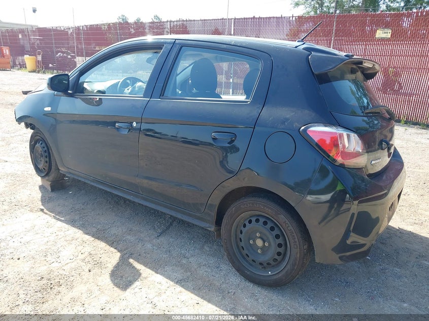2021 Mitsubishi Mirage Es VIN: ML32AUHJ3MH012003 Lot: 45682410