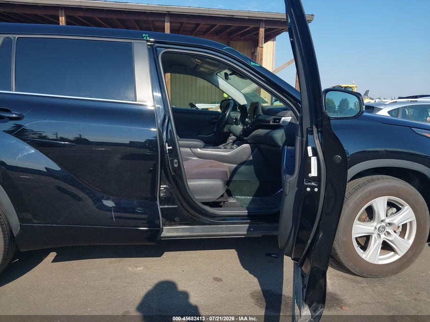 2025 Toyota Highlander Le VIN: 5TDKDRAH8SS550391 Lot: 45682413