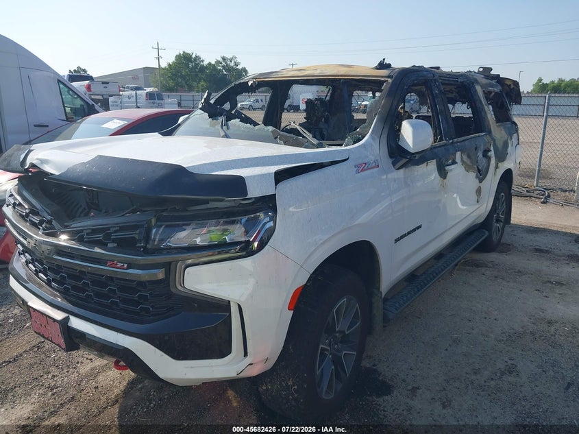 Vin: 1gnskdkl7nr149517, lot: 46181036, chevrolet suburban 4wd z71 20222