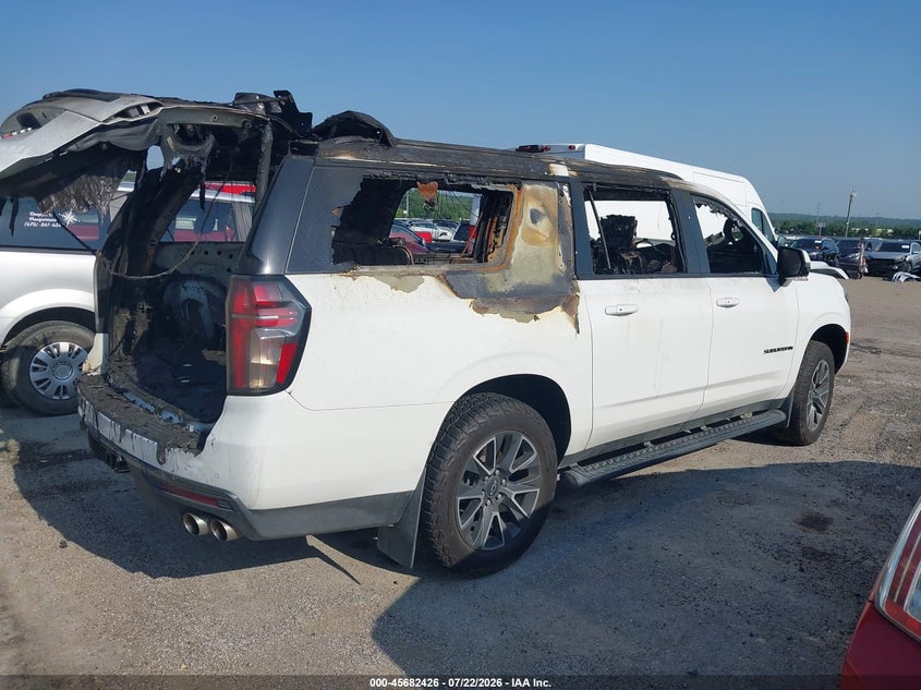 Vin: 1gnskdkl7nr149517, lot: 46181036, chevrolet suburban 4wd z71 20224
