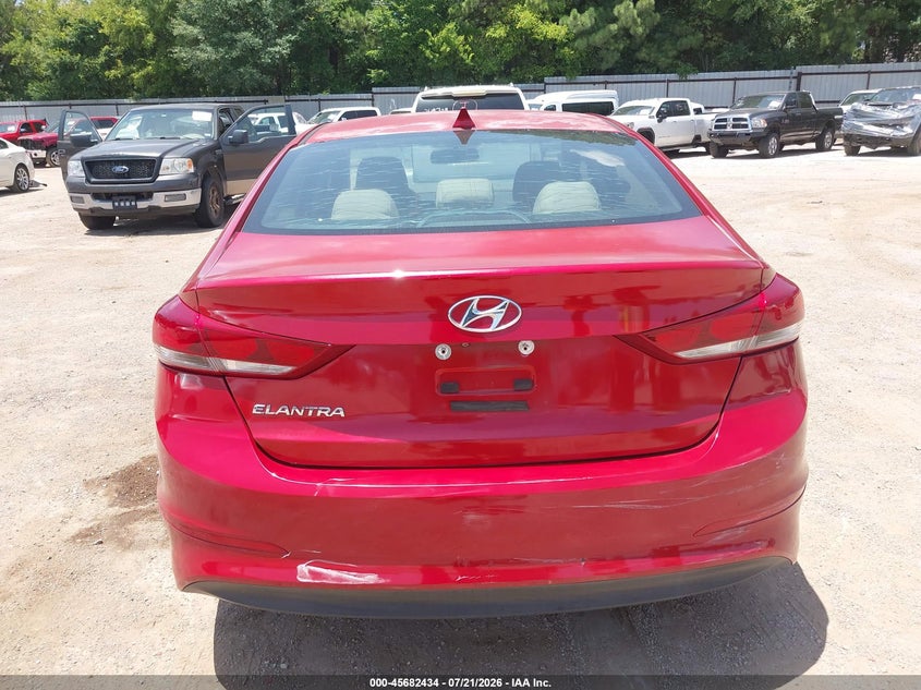 2017 Hyundai Elantra Value Edition VIN: 5NPD84LF8HH203752 Lot: 45682434