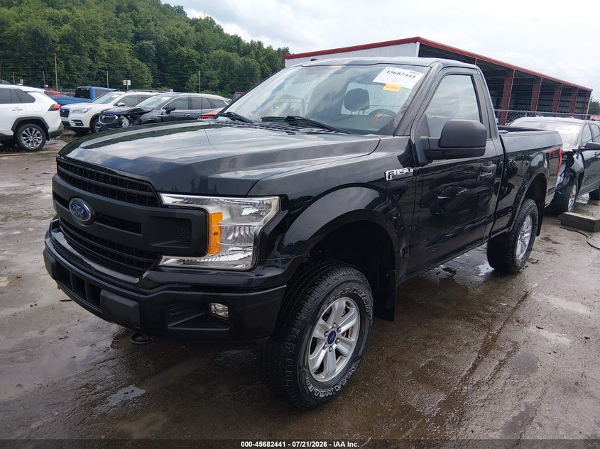 2018 Ford F-150, Right Side, IAAI, VIN 1FTMF1EP9JFA91084 — photo 2