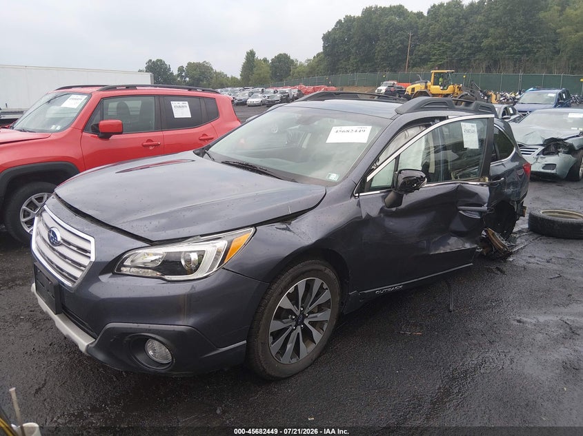 Vin: 4s4bsenc4h3406808, lot: 46181058, subaru outback 3.6r limited 20172