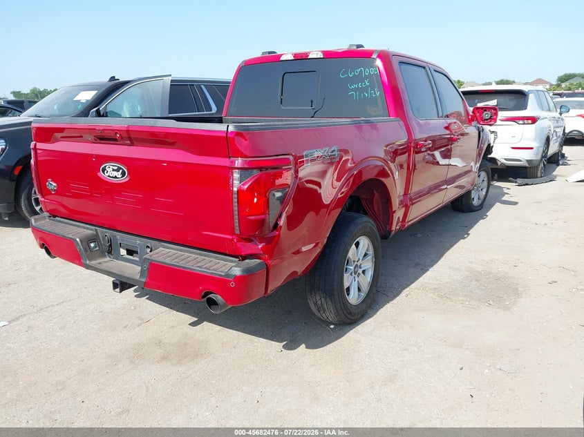 2025 FORD F-150 auction photo 4
