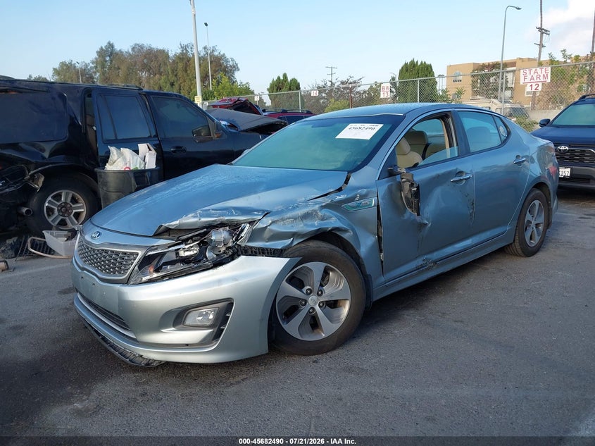 Vin: knagm4ad2f5081295, lot: 46181099, kia optima hybrid 20152