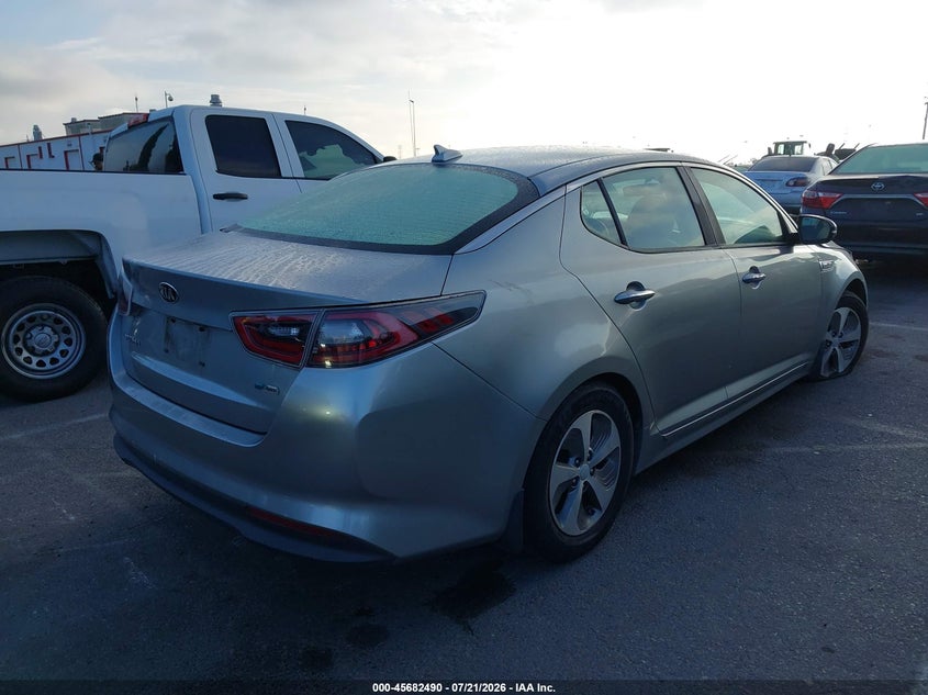 Vin: knagm4ad2f5081295, lot: 46181099, kia optima hybrid 20154