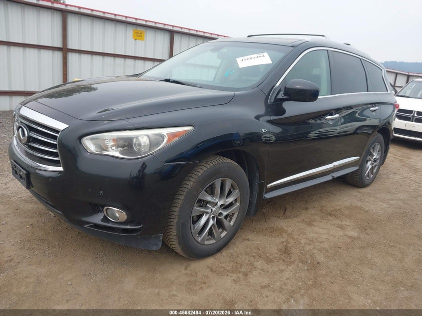 2015 Infiniti Qx60, Обычный износ, IAAI, VIN 5N1AL0MMXFC554108 — фото 2