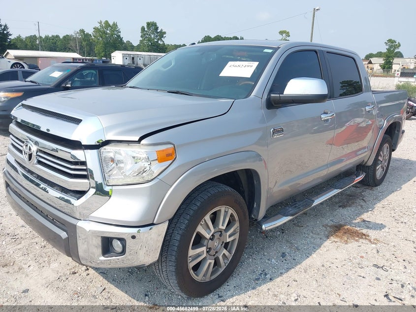 Vin: 5tfaw5f11gx493222, lot: 46181108, toyota tundra 1794 5.7l v8 20162
