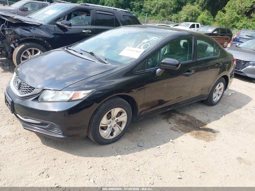 2014 HONDA CIVIC auction photo 2