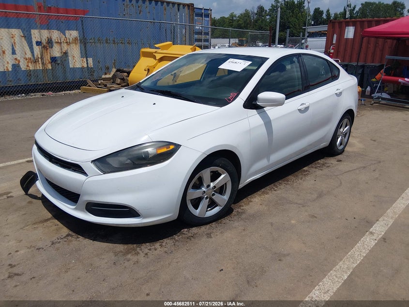 Vin: 1c3cdfbb9gd563929, lot: 46181121, dodge dart sxt 20162