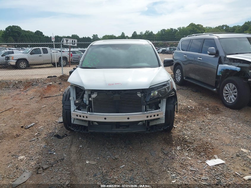 2021 Honda Passport 2Wd Ex-L VIN: 5FNYF7H55MB012355 Lot: 45682514