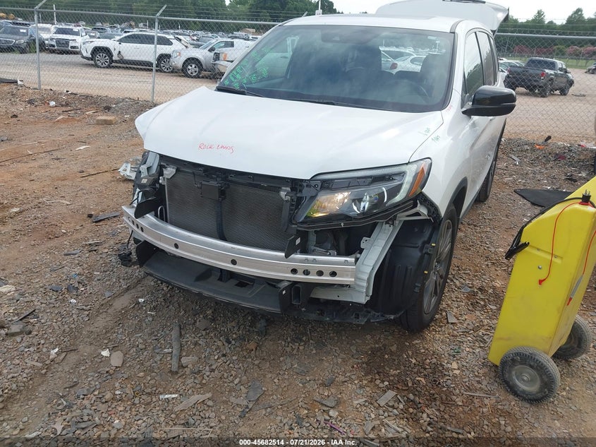2021 Honda Passport 2Wd Ex-L VIN: 5FNYF7H55MB012355 Lot: 45682514
