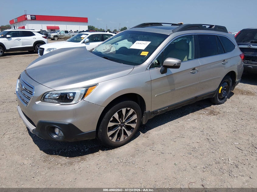 Vin: 4s4bsbnc7g3312192, lot: 46181152, subaru outback 2.5i limited 20162
