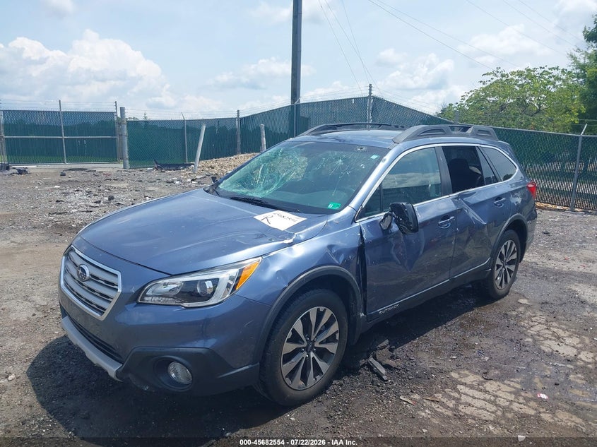 Vin: 4s4bsanc3f3334893, lot: 46181162, subaru outback 2.5i limited 20152