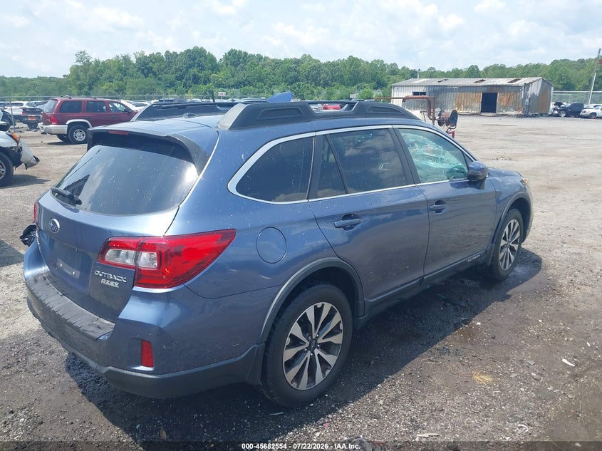 Vin: 4s4bsanc3f3334893, lot: 46181162, subaru outback 2.5i limited 20154