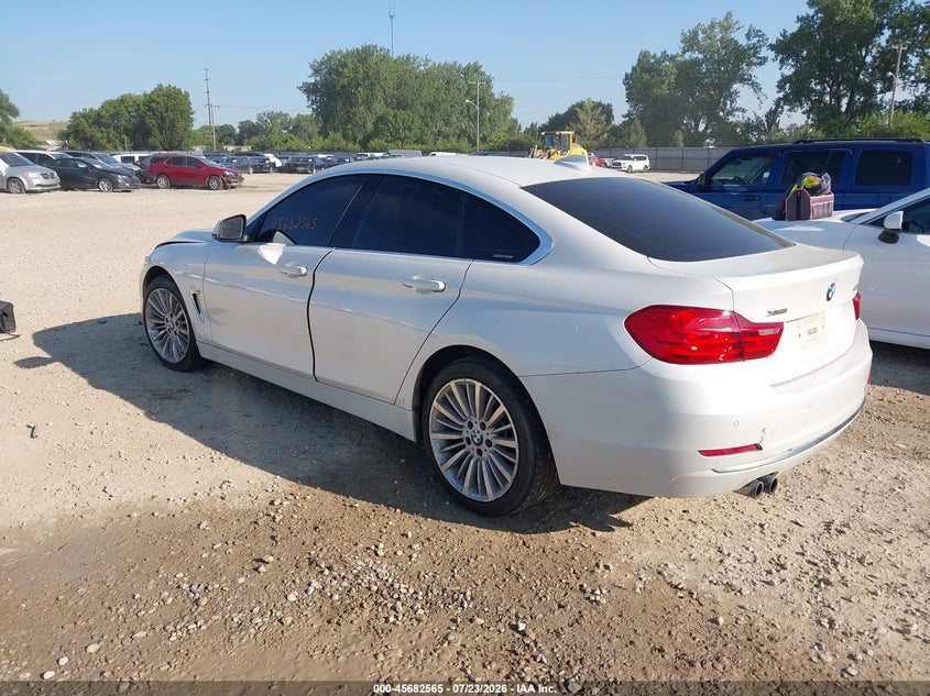 Vin: wba4a7c55fd414128, lot: 46181174, bmw 428 gran coupe xdrive 20153