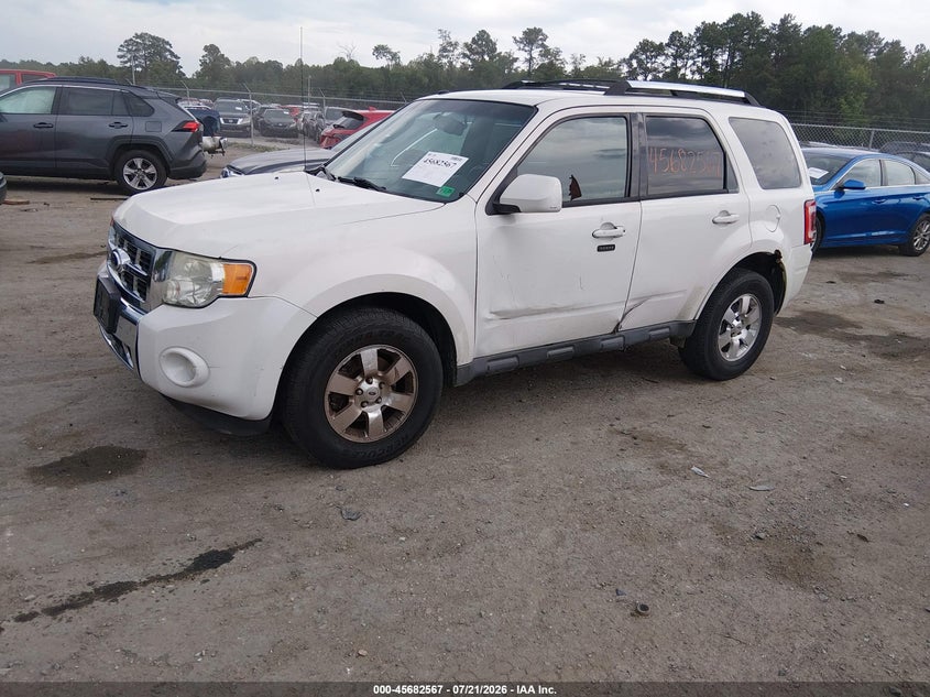 Vin: 1fmcu9eg2ckc46712, lot: 46181176, ford escape limited 20122