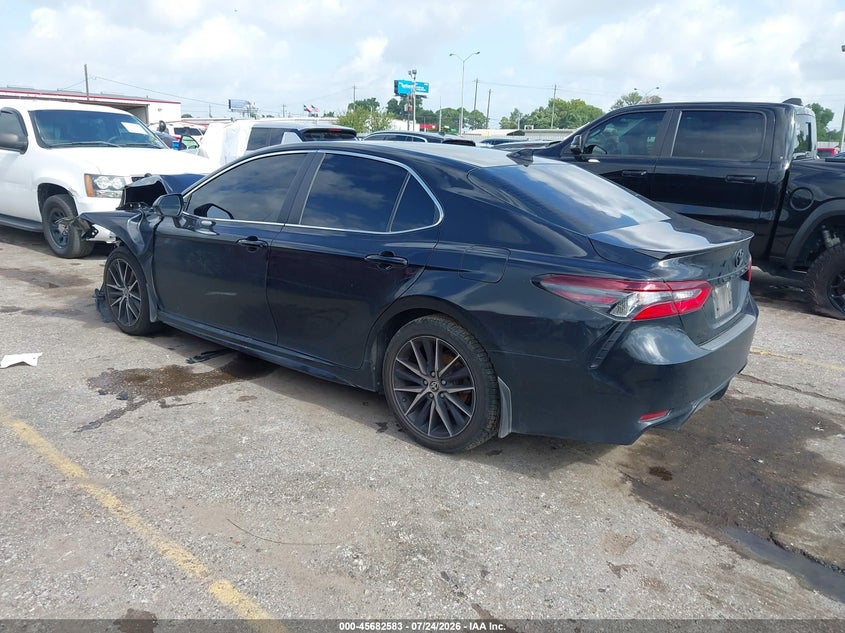 Vin: 4t1t11ak7ru868983, lot: 46181192, toyota camry se 20243