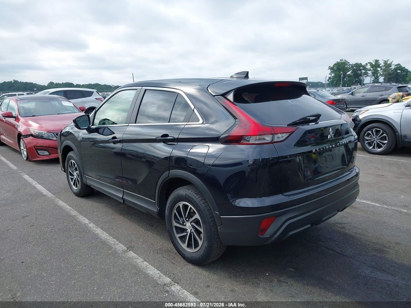 Vin: ja4atuaa7nz052653, lot: 46181202, mitsubishi eclipse cross es s-awc 20223
