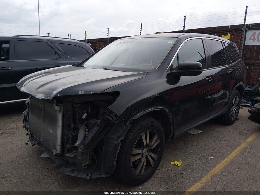 Vin: 5fnyf6h53gb068664, lot: 46181204, honda pilot ex-l 20162