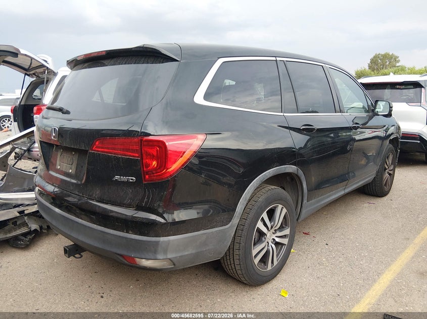 Vin: 5fnyf6h53gb068664, lot: 46181204, honda pilot ex-l 20164