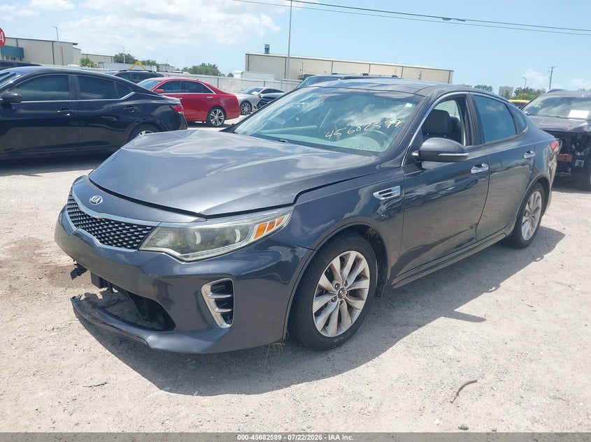 Vin: 5xxgu4l30hg127146, lot: 46181208, kia optima ex 20172