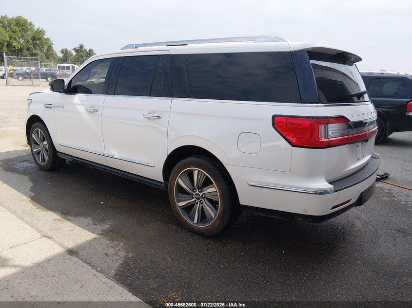 Vin: 5lmjj3lt3kel13194, lot: 46181209, lincoln navigator l reserve 20193