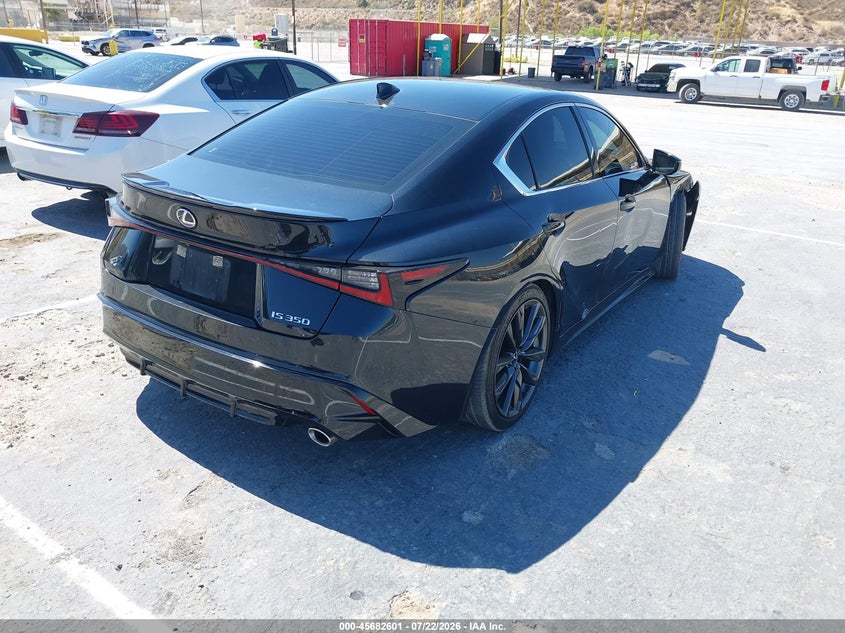 Vin: jthgz1b24p5071643, lot: 46181210, lexus is 350 f sport 20234