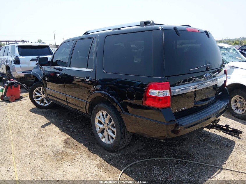 Vin: 1fmju2at8gef44686, lot: 46181238, ford expedition limited 20163