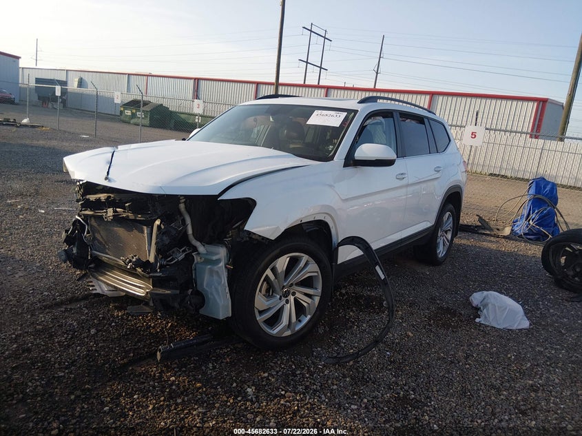 2022 VOLKSWAGEN ATLAS auction photo 2