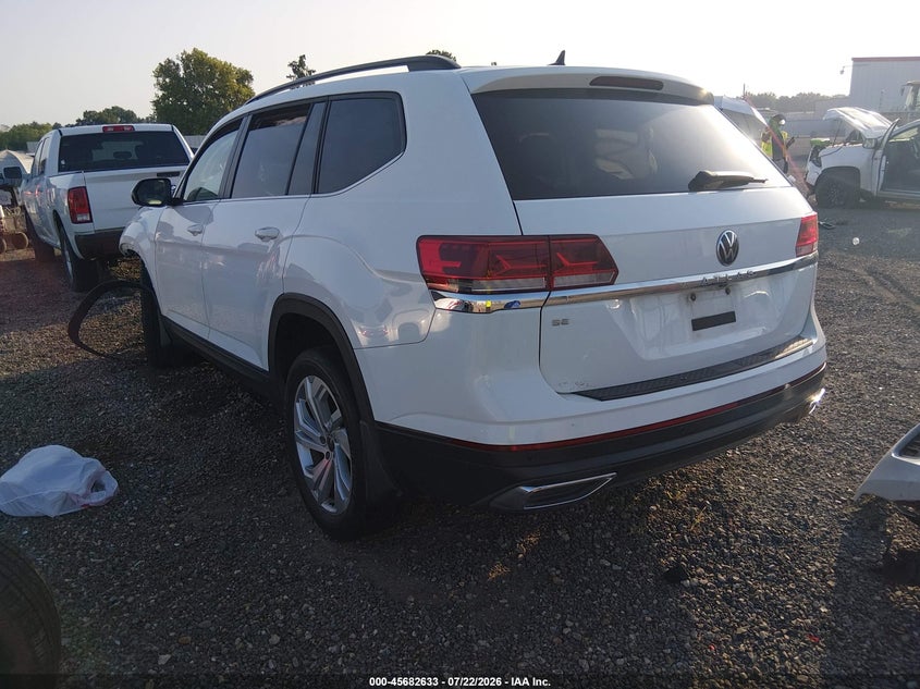 2022 VOLKSWAGEN ATLAS auction photo 3