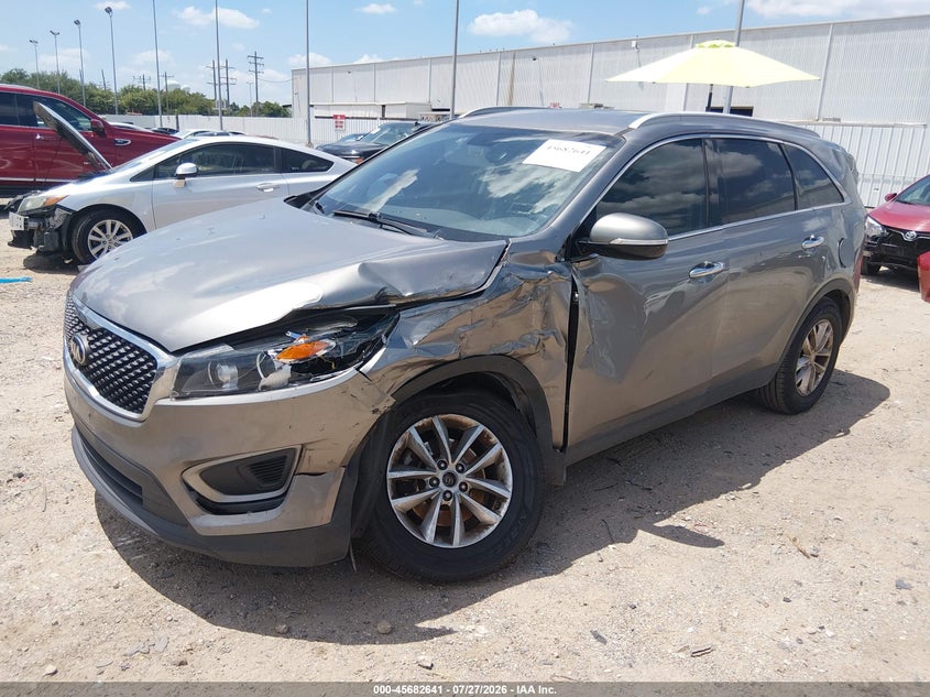 Vin: 5xypg4a31hg239380, lot: 46181250, kia sorento 2.4l lx 20172