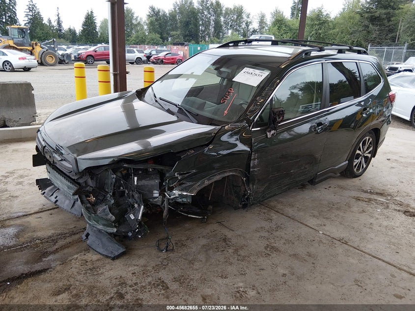 Vin: jf2skapc8ph426833, lot: 46181264, subaru forester limited 20232