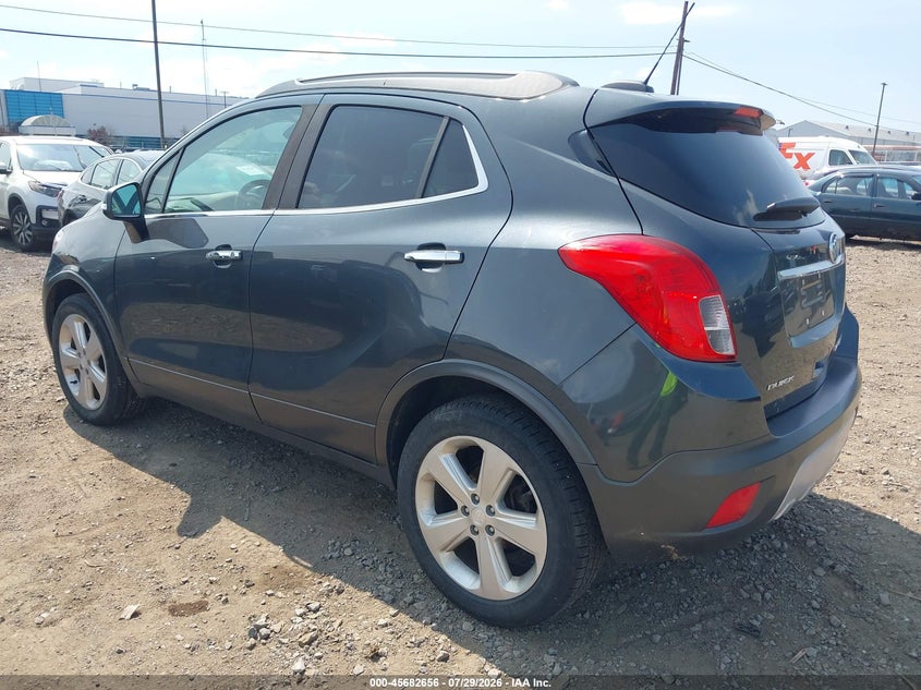 Vin: kl4cjesb3gb734937, lot: 46181265, buick encore 20163