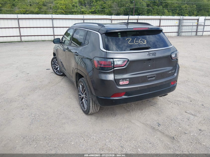 Vin: 3c4njdcb5nt118367, lot: 46181272, jeep compass limited 4x4 20223