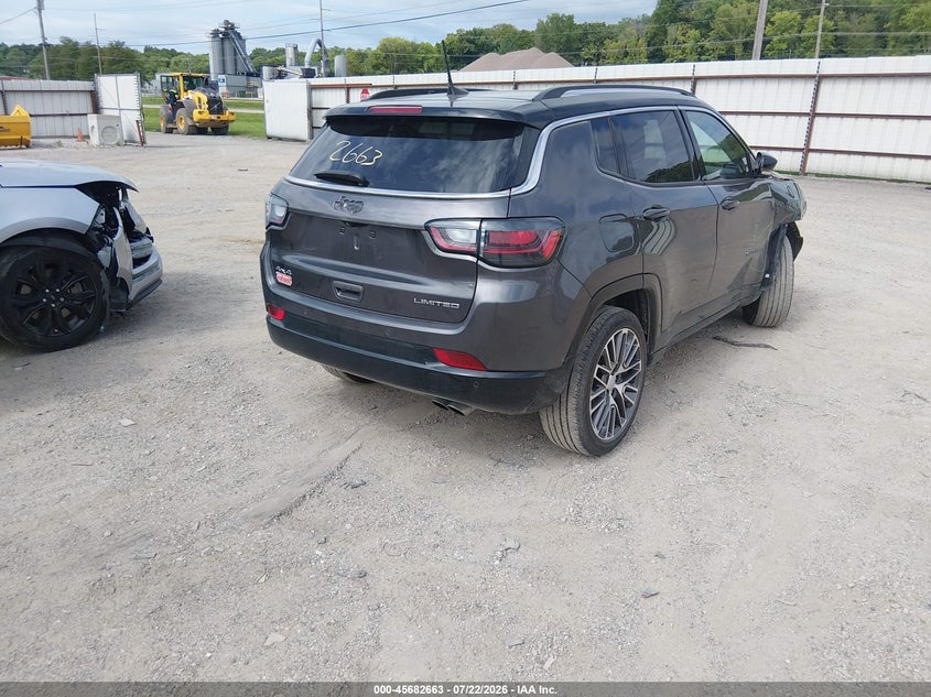 Vin: 3c4njdcb5nt118367, lot: 46181272, jeep compass limited 4x4 20224