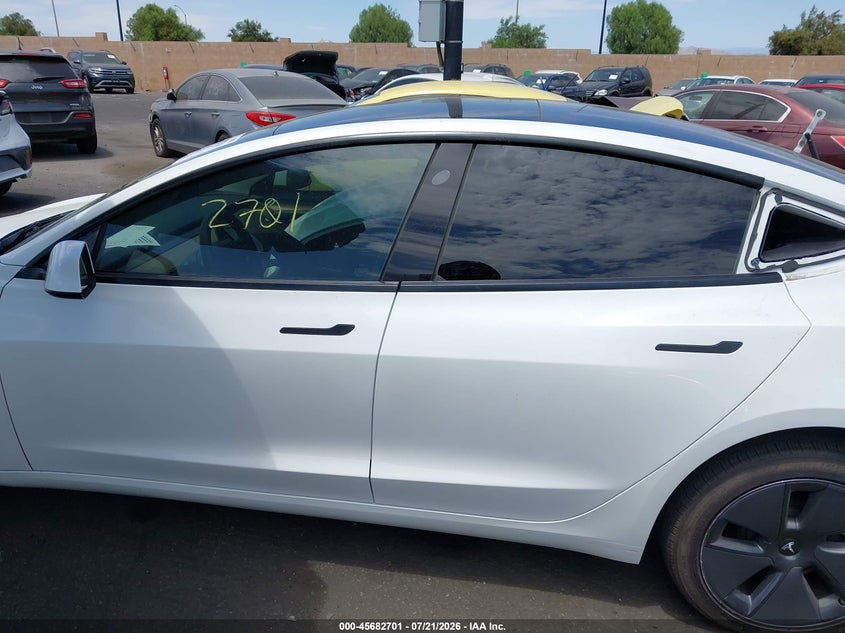 2023 Tesla Model 3 Rear-Wheel Drive VIN: 5YJ3E1EAXPF484955 Lot: 45682701